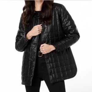 Sam Edelman Black Quilted Puffer Jacket